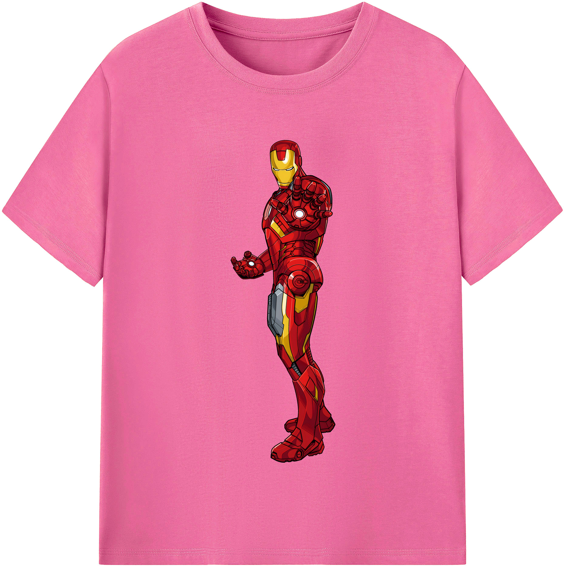 （画像用） アベンジャーズ The Avengers レディースカジュアルプリントTシャツ（綿100％）